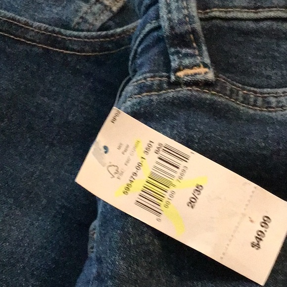 Gap women denim 9” Bermuda shorts size 20/35 new stretch midrise - Picture 9 of 9